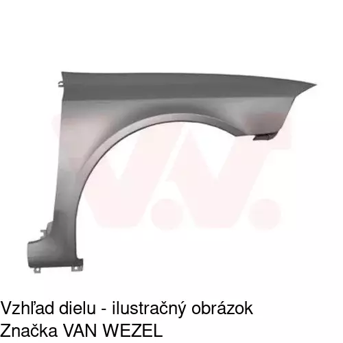 Predný blatník 603802 /POLCAR/ - obr. 1