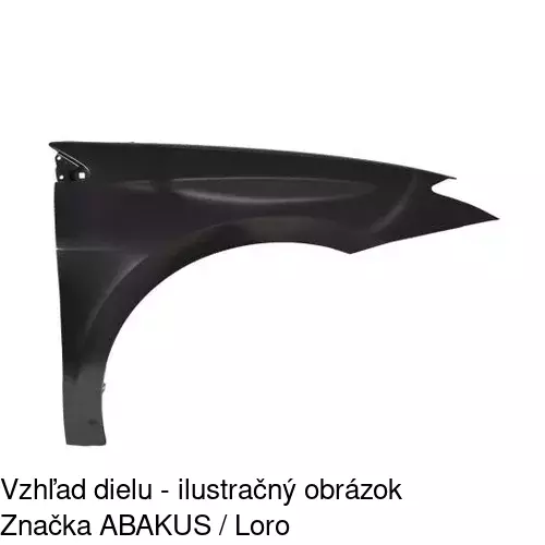 Predný blatník 603902 /POLCAR/ - obr. 1