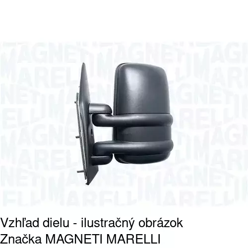 Vonkajšie zrkadlo 6041521E /POLCAR/ - obr. 5