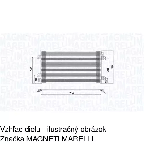 Chladiče klimatizácie 6041K82X /POLCAR/ - obr. 2