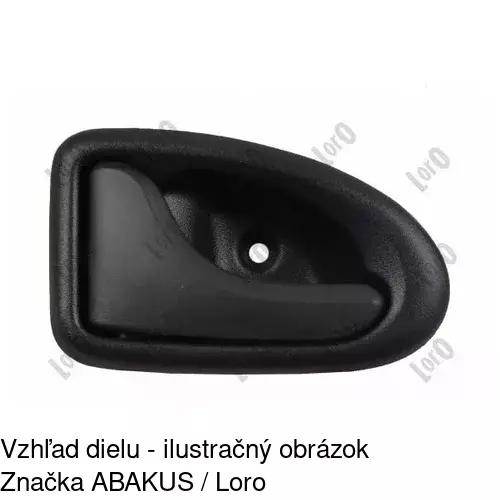 Klučka vnútorná 6041ZW41 /POLCAR/ - obr. 1