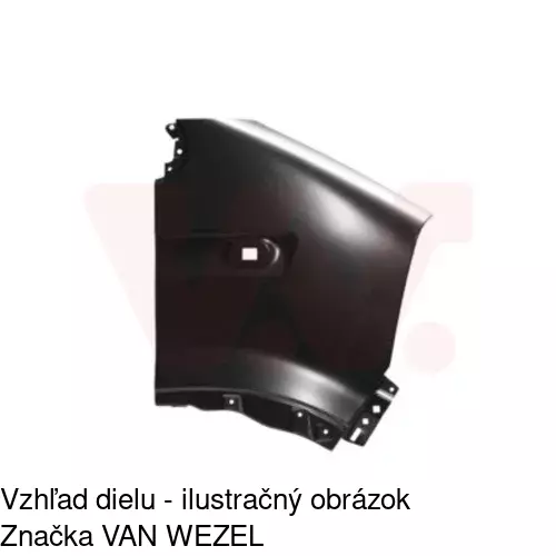 Predný blatník 604202 /POLCAR/ - obr. 1