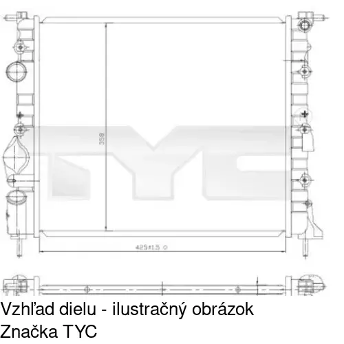 Chladiče vody 6060084X /POLCAR/ - obr. 2
