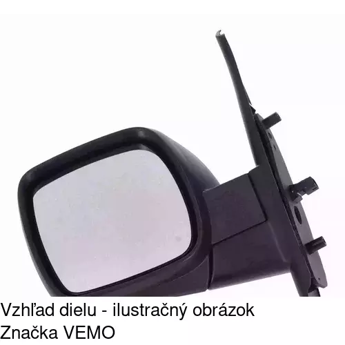 Rám vonkajšieho zrkadla 606254TM /POLCAR/ - obr. 1