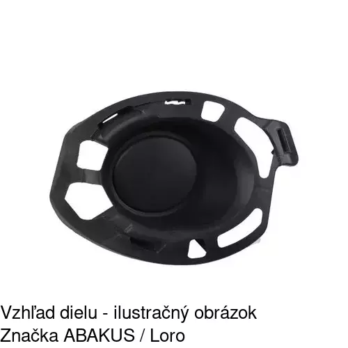 Záslepka otvoru hmlovky 60642716 /POLCAR/ - obr. 1