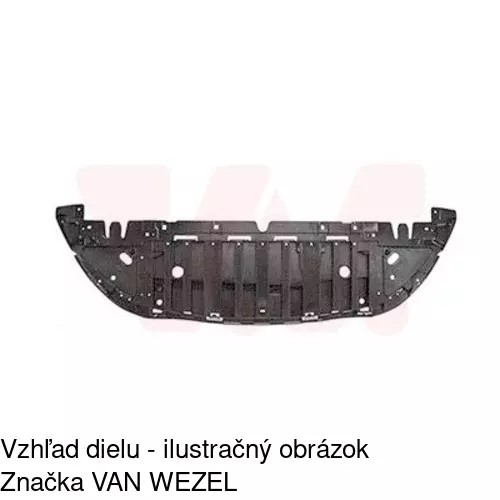 Dolný kryt nárazníka 60B134-5 /POLCAR/ - obr. 1