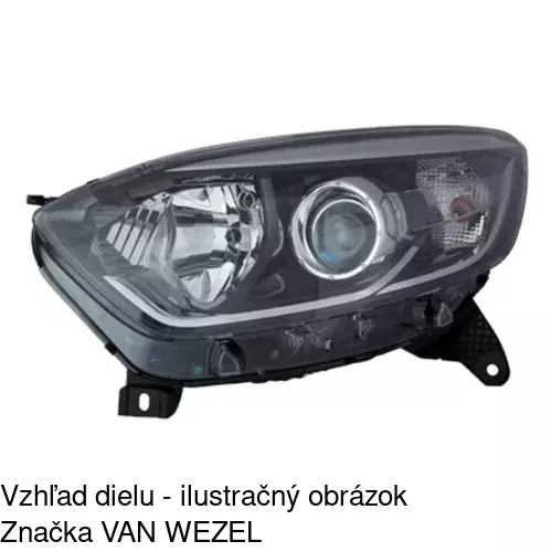 Hlavný reflektor 60L1091U /POLCAR/ - obr. 5