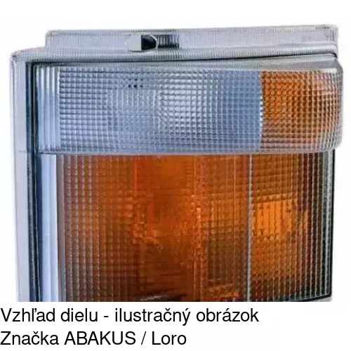 Hlavný reflektor 6603100E /POLCAR/ - obr. 1