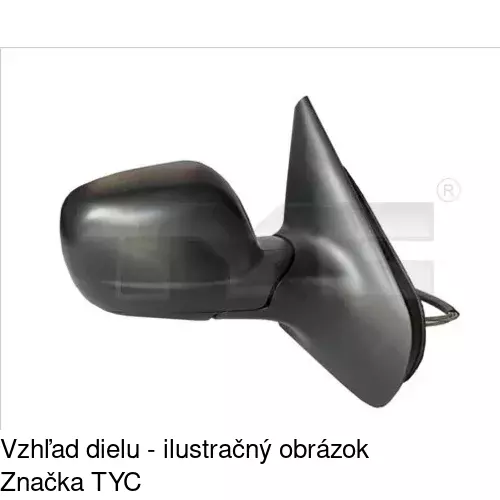Vonkajšie zrkadlo 670552-M /POLCAR/ - obr. 4