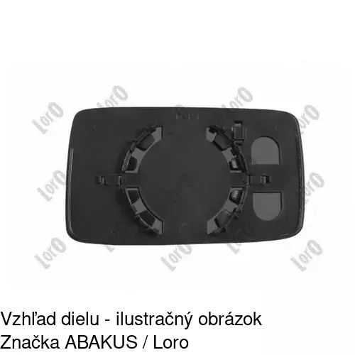 Vonkajšie zrkadlo 6713521E /POLCAR/ - obr. 1