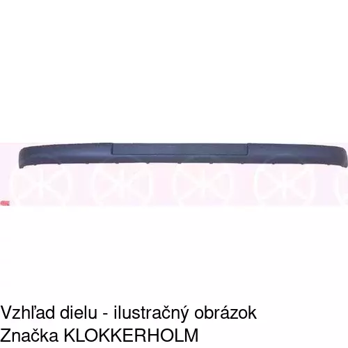 Lišta nárazníka POLCAR 6714071R