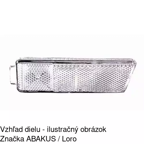 Bočná smerovka POLCAR 6720196R