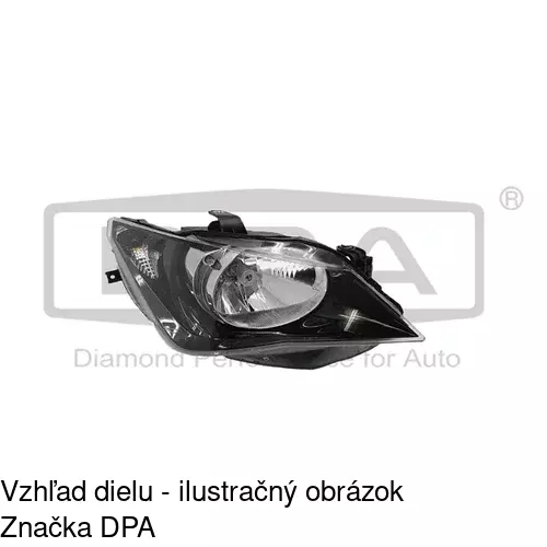 Hlavný reflektor 67B1100E /POLCAR/ - obr. 5
