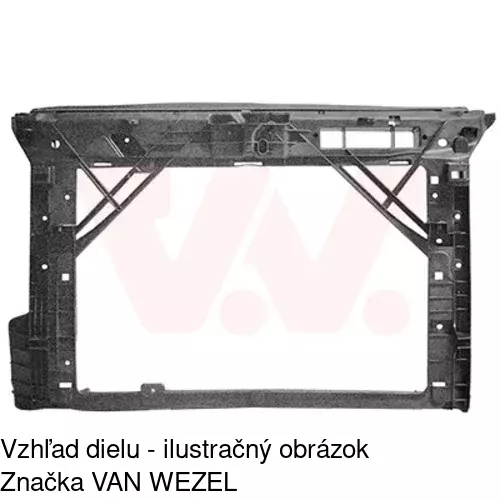 Predné čelo 67B204-1 /POLCAR/ - obr. 2