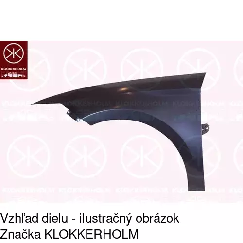 Predný blatník 67C101 /POLCAR/