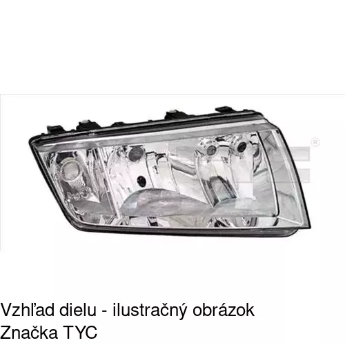 Hlavný reflektor POLCAR 6913091E