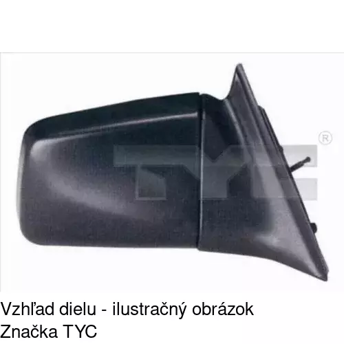 Vonkajšie zrkadlo 6913524E /POLCAR/ - obr. 2