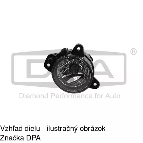 Hmlové svetlo - predné 691429-E /POLCAR/ - obr. 5