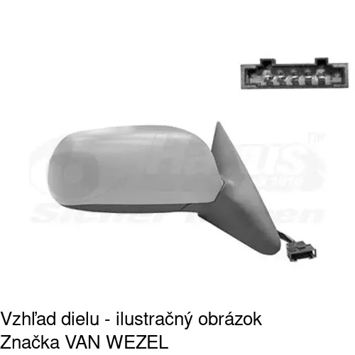 Vonkajšie zrkadlo 6920527M /POLCAR/ - obr. 4
