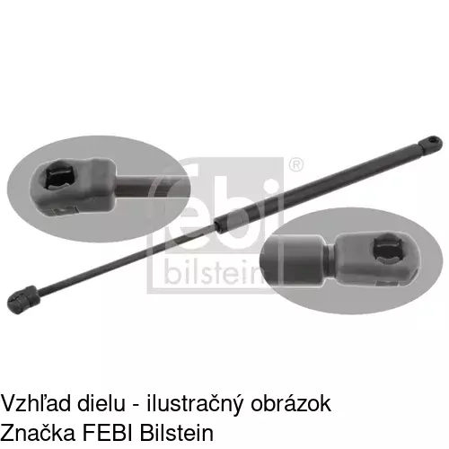 Plynová pružina 6921AB1 /POLCAR/ - obr. 1