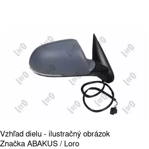 Vonkajšie zrkadlo 6923524M /POLCAR/ - obr. 5