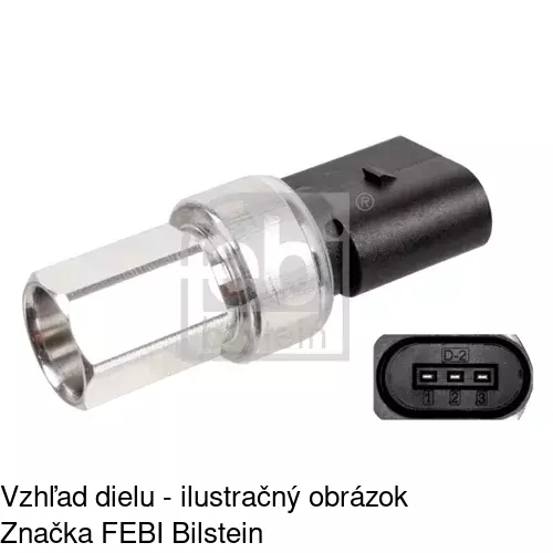 Čidlo klimatizácie POLCAR 6ZL351028401