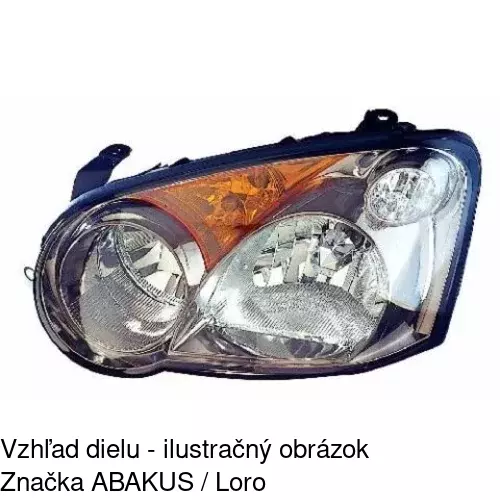 Hlavný reflektor POLCAR 721309-E