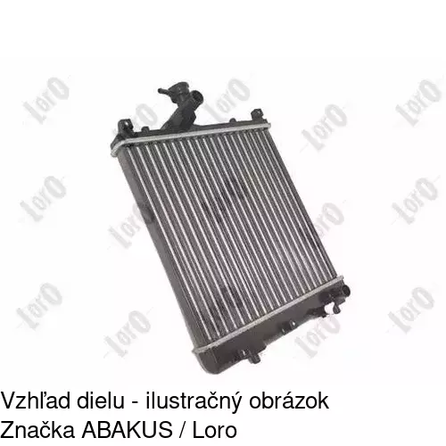 Chladiče vody 740708A1 /POLCAR/ - obr. 1