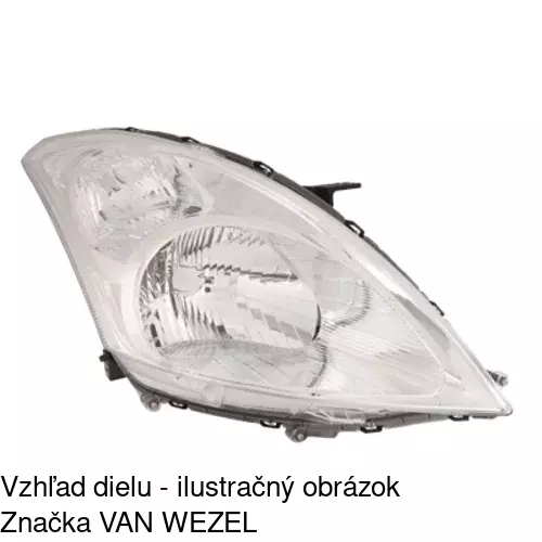 Hlavný reflektor 741510-E /POLCAR/ - obr. 5