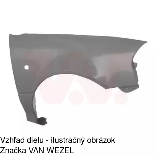 Predný blatník 742202 /POLCAR/ - obr. 1