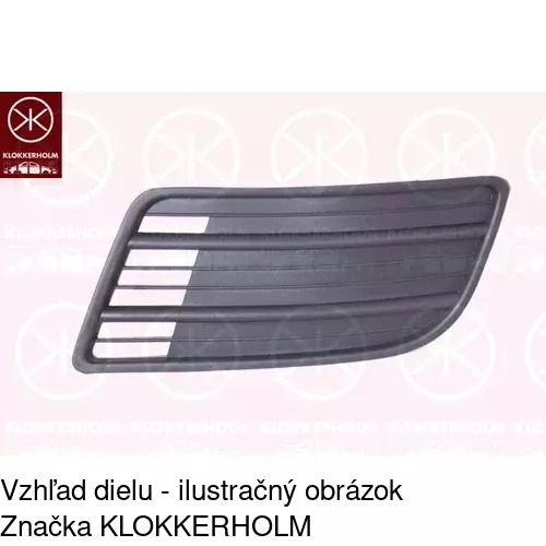 Kryt v nárazníku POLCAR 74232714
