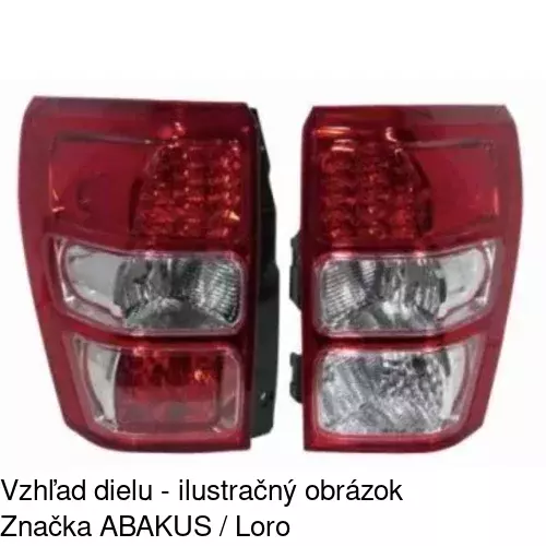 Zadné svetlo 742687-E /POLCAR/ - obr. 2