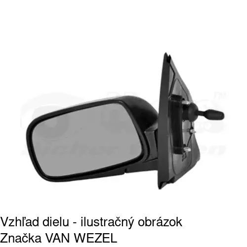 Vonkajšie zrkadlo 8104511M /POLCAR/ - obr. 4