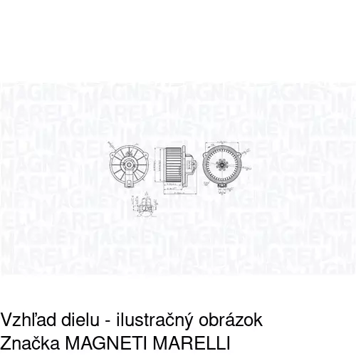 Ventilátory kúrenia 8114NU-2 /POLCAR/ - obr. 1