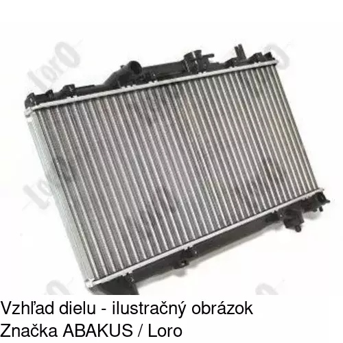 Chladiče vody 8122082K /POLCAR/ - obr. 4