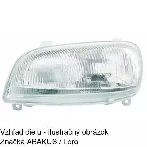 Hlavný reflektor 8144102E /POLCAR/ - obr. 1