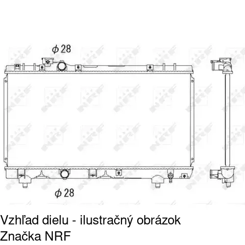 Chladiče vody POLCAR 814508-1