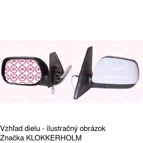 Vonkajšie zrkadlo 8146525E /POLCAR/ - obr. 3
