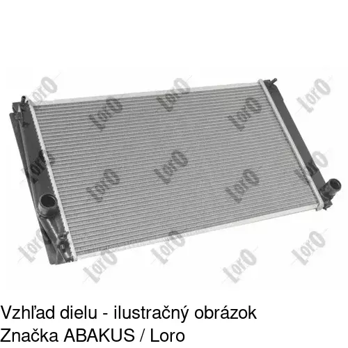 Chladiče vody 8148081K /POLCAR/ - obr. 1