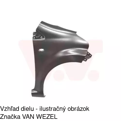 Predný blatník 815302-J /POLCAR/ - obr. 1