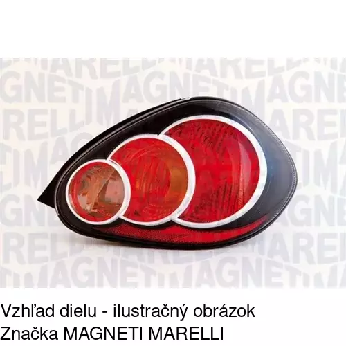 Zadné svetlo 8153871U /POLCAR/ - obr. 1