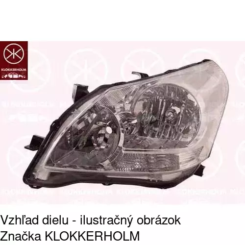 Hlavný reflektor POLCAR 815909-X