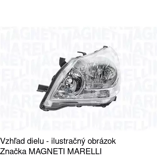 Hlavný reflektor 815910-X /POLCAR/ - obr. 1