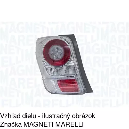 Zadné svetlo POLCAR 815988-X