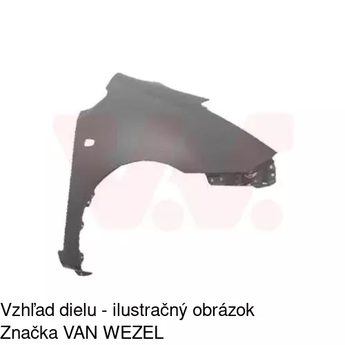 Predný blatník 816202 /POLCAR/ - obr. 1