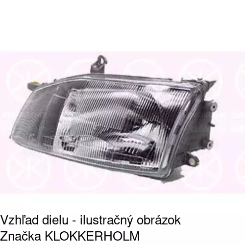 Hlavný reflektor 8166091E /POLCAR/ - obr. 2