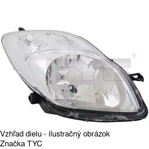 Hlavný reflektor POLCAR 817209-E
