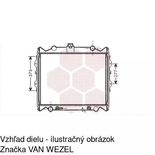 Chladiče vody 817708-7 /POLCAR/ - obr. 3