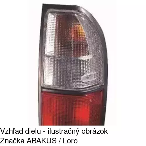 Zadné svetlo POLCAR 817788-1