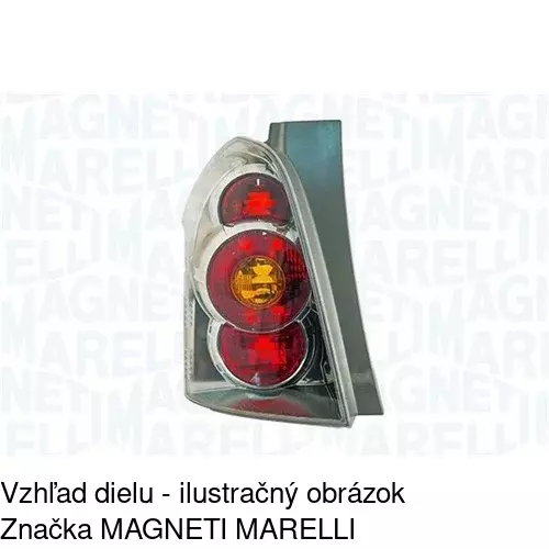 Zadné svetlo POLCAR 818688-X